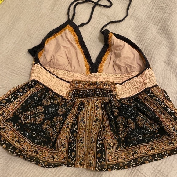 American Eagle boho crochet top . Size Xs . New. - Picture 3 of 9